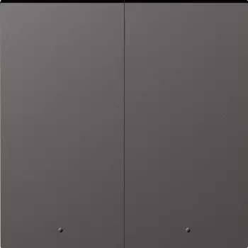 Клавиша 2-я с подсветкой, матовый титан Donel A07 DE28545