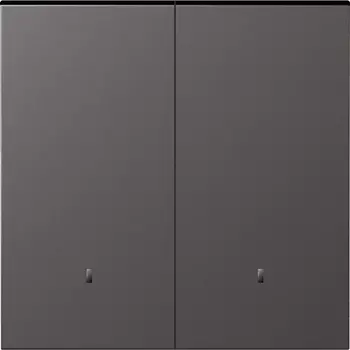 Клавиша 2-я с подсветкой, матовый титан Donel S08 DS28545