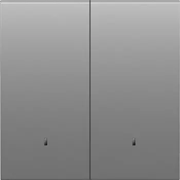 Клавиша 2-я с подсветкой, серый графит Donel S08 DS28559