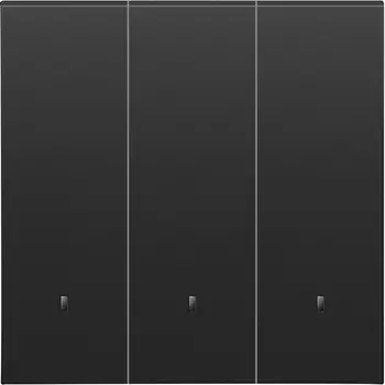 Клавиша 3-я с подсветкой, черный графит Donel S08 DS28357