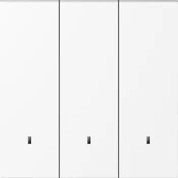 Клавиша 3-я с подсветкой, глянцевый белый Donel S08 DS28303