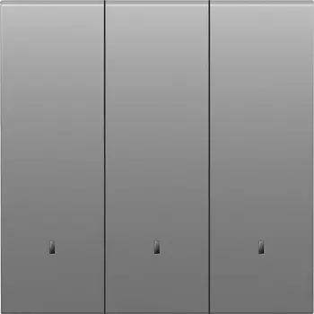 Клавиша 3-я с подсветкой, серый графит Donel S08 DS28359