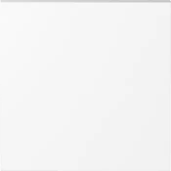 Клавиша для перекрёстного переключателя 1-я, глянцевый белый Donel S08 DS29703