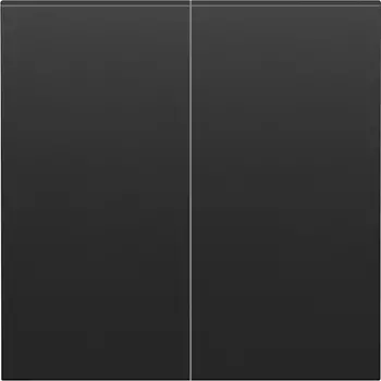 Клавиша для перекрёстного переключателя 2-я, черный графит Donel S08 DS29957