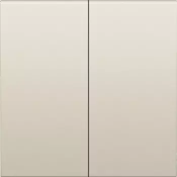 Клавиша для перекрёстного переключателя 2-я, слоновая кость Donel S08 DS29955