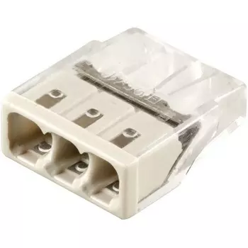 Клемма пружинная 3-х проводная Stekker 32413