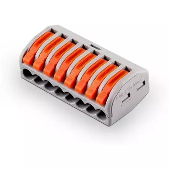 Клемма рычажковая 8-и проводная Stekker 32423