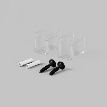 Клипсы для гибкого неона 17x12 мм 2 шт. Maytoni Изгиб поперек оптической оси 432007