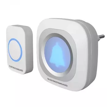 Кнопка звонка DBQ25M IP44 Elektrostandard Dbq25 WL белый
