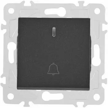 Кнопка звонка с подсветкой Arte Milano am-203 203.37-1.black