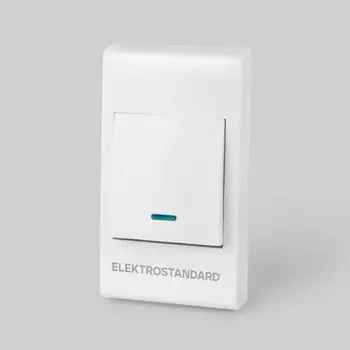 Кнопка звонка 26021/00 Elektrostandard Wired белый