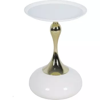 Кофейный столик Angel диам.40см x 55см, белый, металл Bradexhome арт.FR 1026 Bradex Home