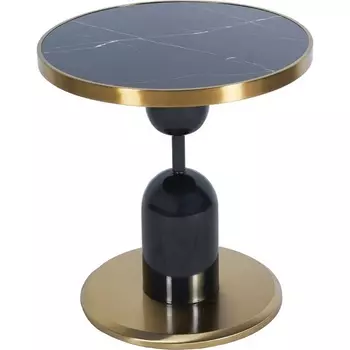 Кофейный столик Gloria диам.50см x 54см, чёрный, металл Bradexhome арт.FR 1041 Bradex Home