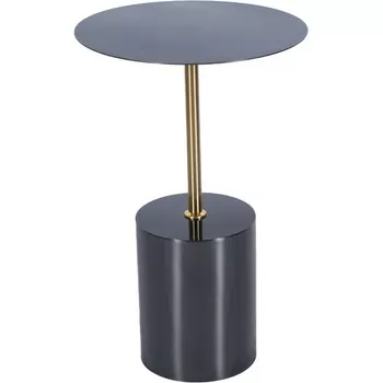 Кофейный столик Solid диам.40см x 58см, чёрный, металл Bradexhome арт.FR 1040 Bradex Home