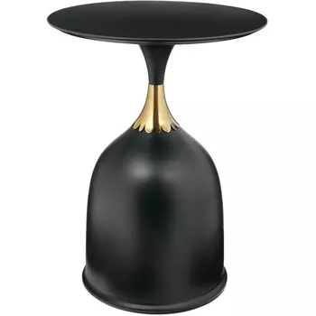 Кофейный столик Stupa диам.40см x 54см, чёрный, металл Bradexhome арт.FR 1032 Bradex Home