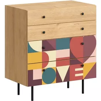 Комод большой Frida ОГОГО (арт.624248), (ЛДСП) ОГОГО Обстановочка!