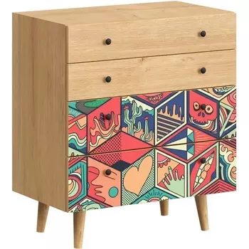 Комод большой Frida ОГОГО (арт.631878), (ЛДСП) ОГОГО Обстановочка!