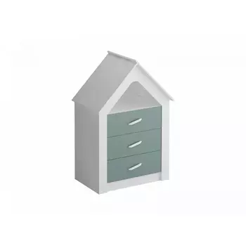 Комод Campi ОГОГО 340900 (зеленый) ОГОГО Обстановочка!