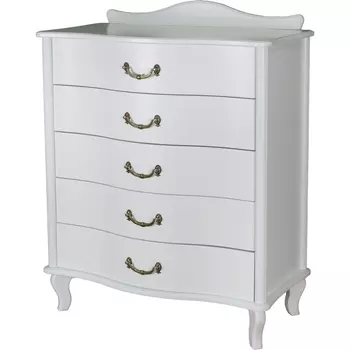 Комод Джульетта молочный дуб Л Mebelik арт.008544