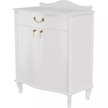 Комод Джульетта с распашными дверцами, молочный дуб Л от фабрики Mebelik