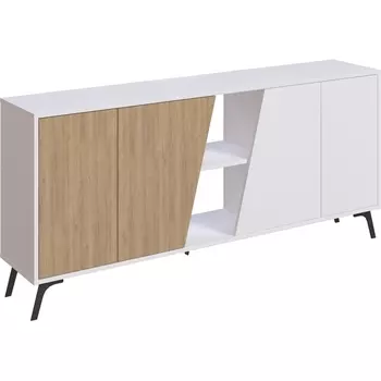 Комод FIONA CONSOLE 180 (ЛДСП/Белый) LEVE