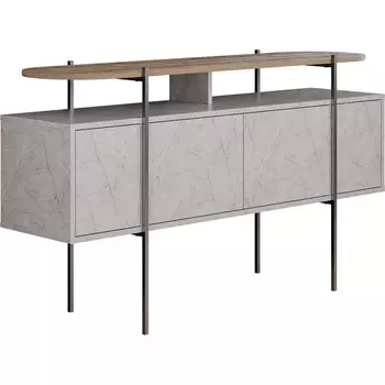 Комод HANLEY CONSOLE (ЛДСП/Светло-коричневый) LEVE