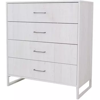 Комод Ивару ВИРТОН-31, Винтерберг / Белый