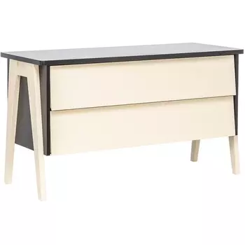 Комод Leset "Сканди" 2 ящ. (Дуб шампань/Венге) 2000026698371