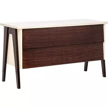 Комод Leset "Сканди" 2 ящ. (Орех/Дуб шампань) 2000026698388