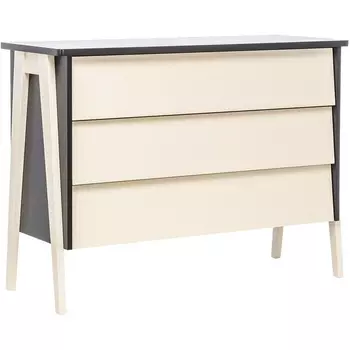 Комод Leset "Сканди" 3 ящ. (Дуб шампань/Венге) 2000026698395