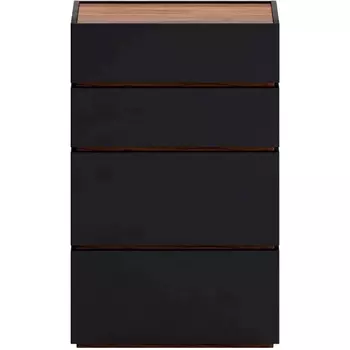 Комод Licata ОГОГО Обстановочка! (ЛДСП/Черный) арт.905641