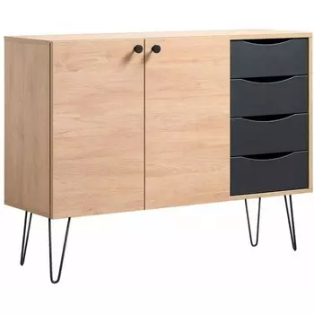 Комод Mobi Брюс 16.233 сантьяго / черный арт.601759