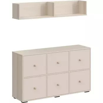 Комод Play ОГОГО Обстановочка! (ЛДСП/Бежевый) арт.853456