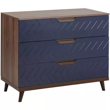 Комод R-Home с 3 ящиками Сканди Сапфир