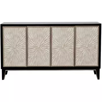 Комод с деревянными ножками 157*41*90см Garda Decor арт.ART-2921-SA