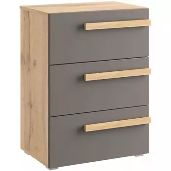 Комод Woodville Чернин дуб вотан / графит