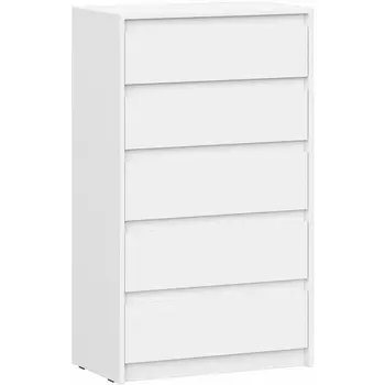 Комод Woodville Идена КМ06-700 ЛДСП белое / ЛДСП белое