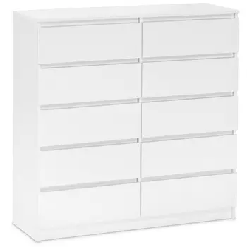 Комод Woodville Мадера К10М лдсп белый 520939