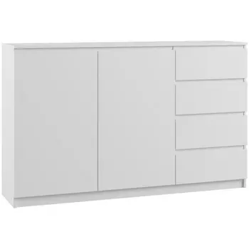 Комод Woodville Мадера Комби 1 лдсп белый 520987