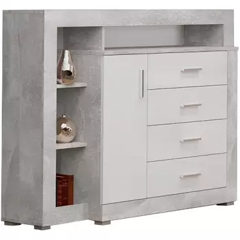 Комод Woodville Mирандa atelier / белый глянец 297021