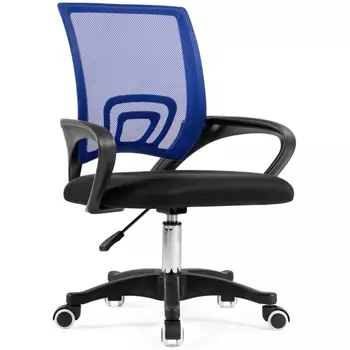 Компьютерное кресло Woodville Turin black / dark blue 15435