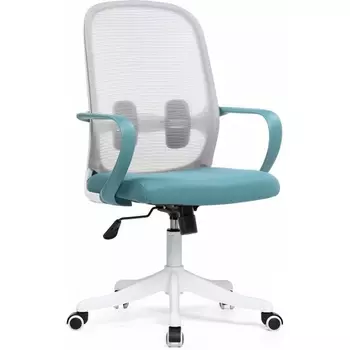 Компьютерное кресло Bust (Bust gray / blue / white) Woodville арт.15796