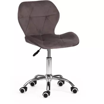 Компьютерное кресло для оператора Tetchair Recaro (Металл,Вельвет/Серый)