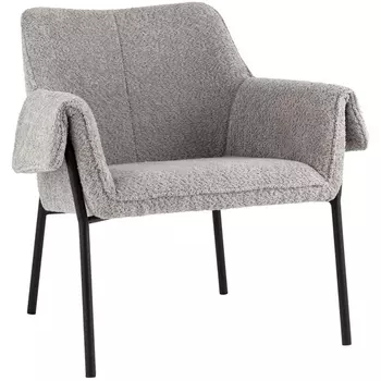 Кресло Stool Group лаунж Бесс альпака серый УТ000037051