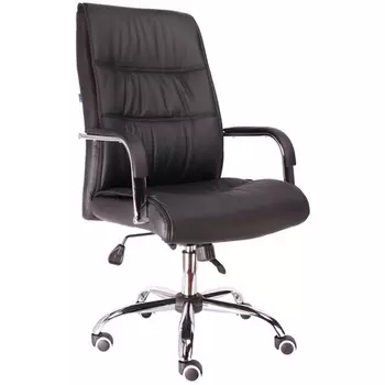 Компьютерное кресло для руководителя экокожа черный Everprof EC-333A PU Black