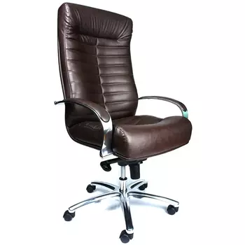 Компьютерное кресло для руководителя экокожа коричневый Everprof EP-orion m al eco triks 26 brown