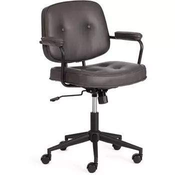 Компьютерное кресло игровое Tetchair ALFA (Исскуственая кожа/Серый)