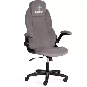 Компьютерное кресло игровое Tetchair BAZUKA (Флок/Серый)