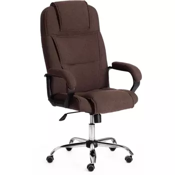 Компьютерное кресло игровое Tetchair BERGAMO (Ткань/Коричневый)