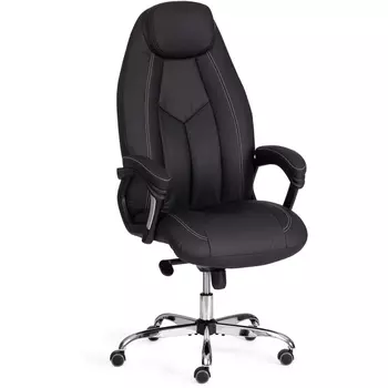 Компьютерное кресло игровое Tetchair BOSS (Исскуственая кожа/Черный)